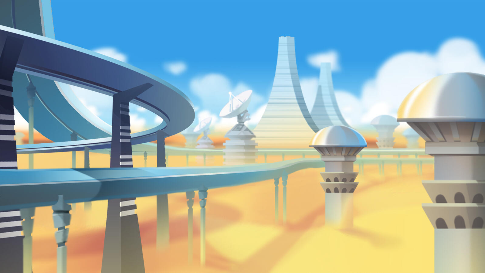 Roboto Stage background