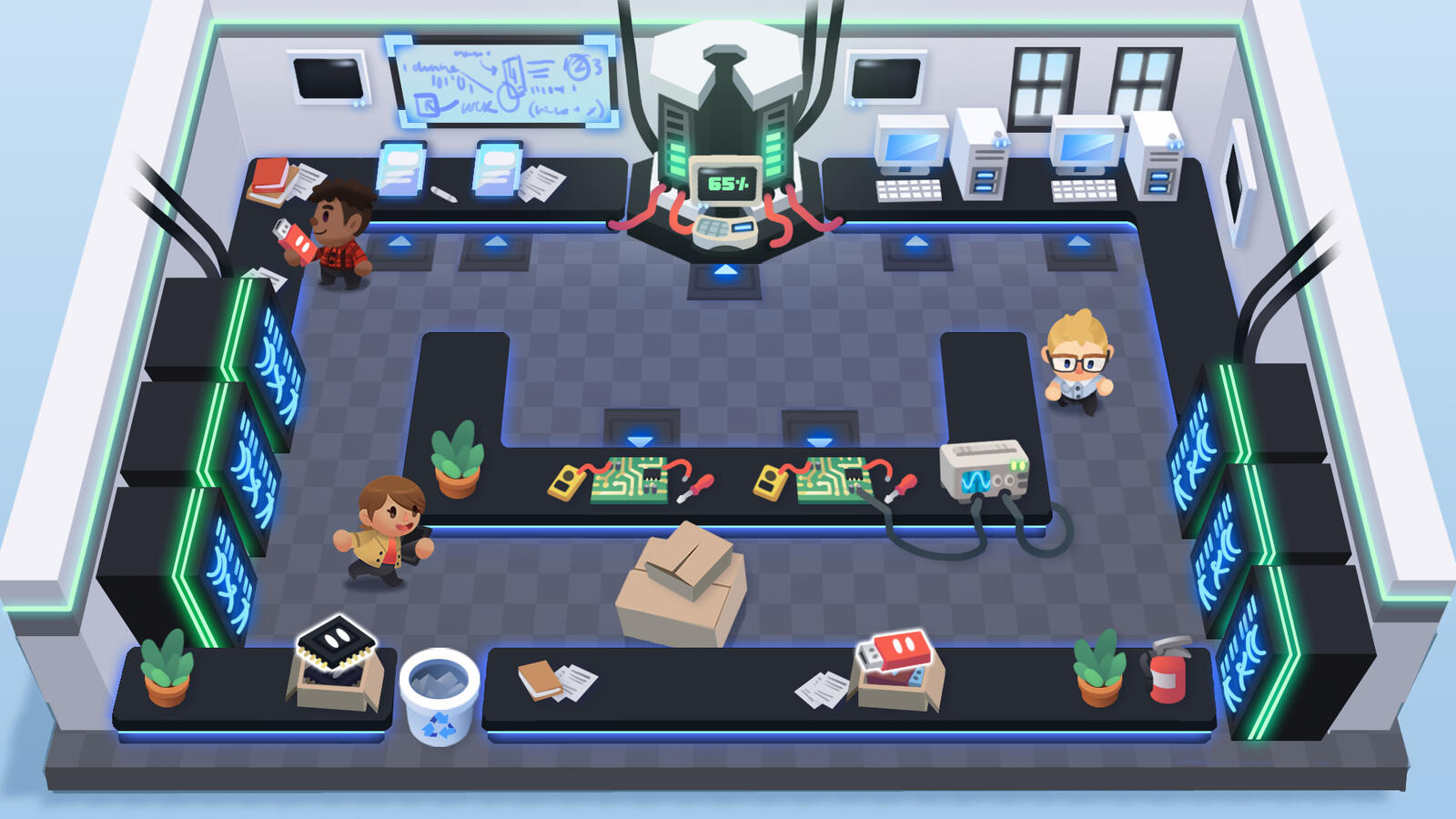 Overclocked Gameplay Mockup