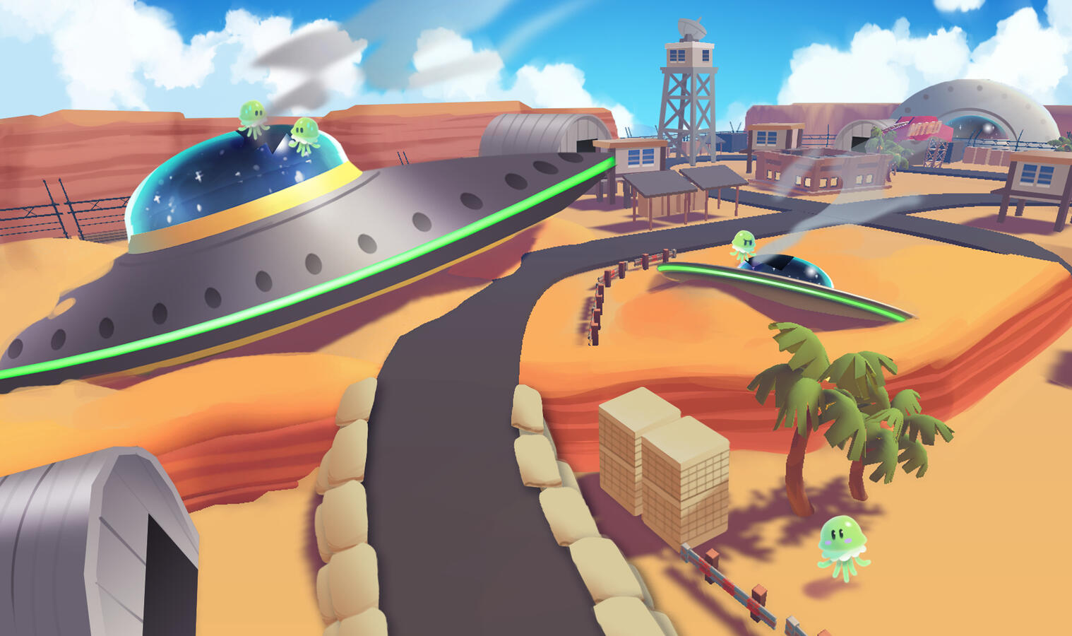 UFO Crashsite Concept