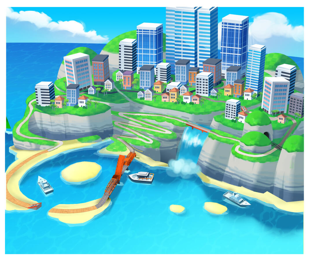 Beach City Track Concept