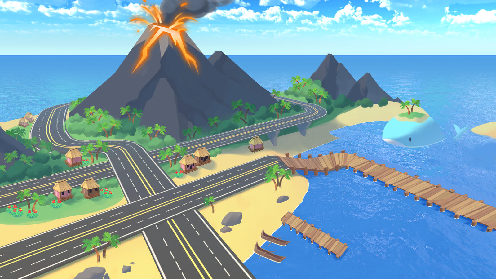 Tropical Island Track Concept