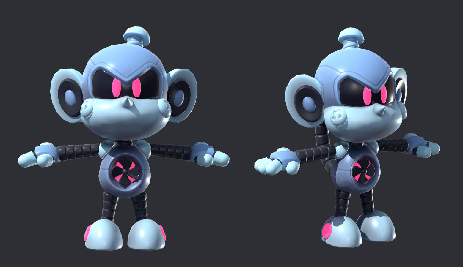 Mecha-Kiki Lowpoly
