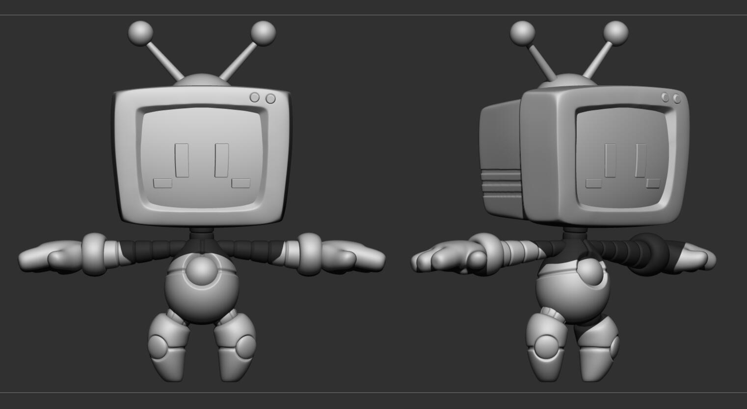 Telly Highpoly Sculpt