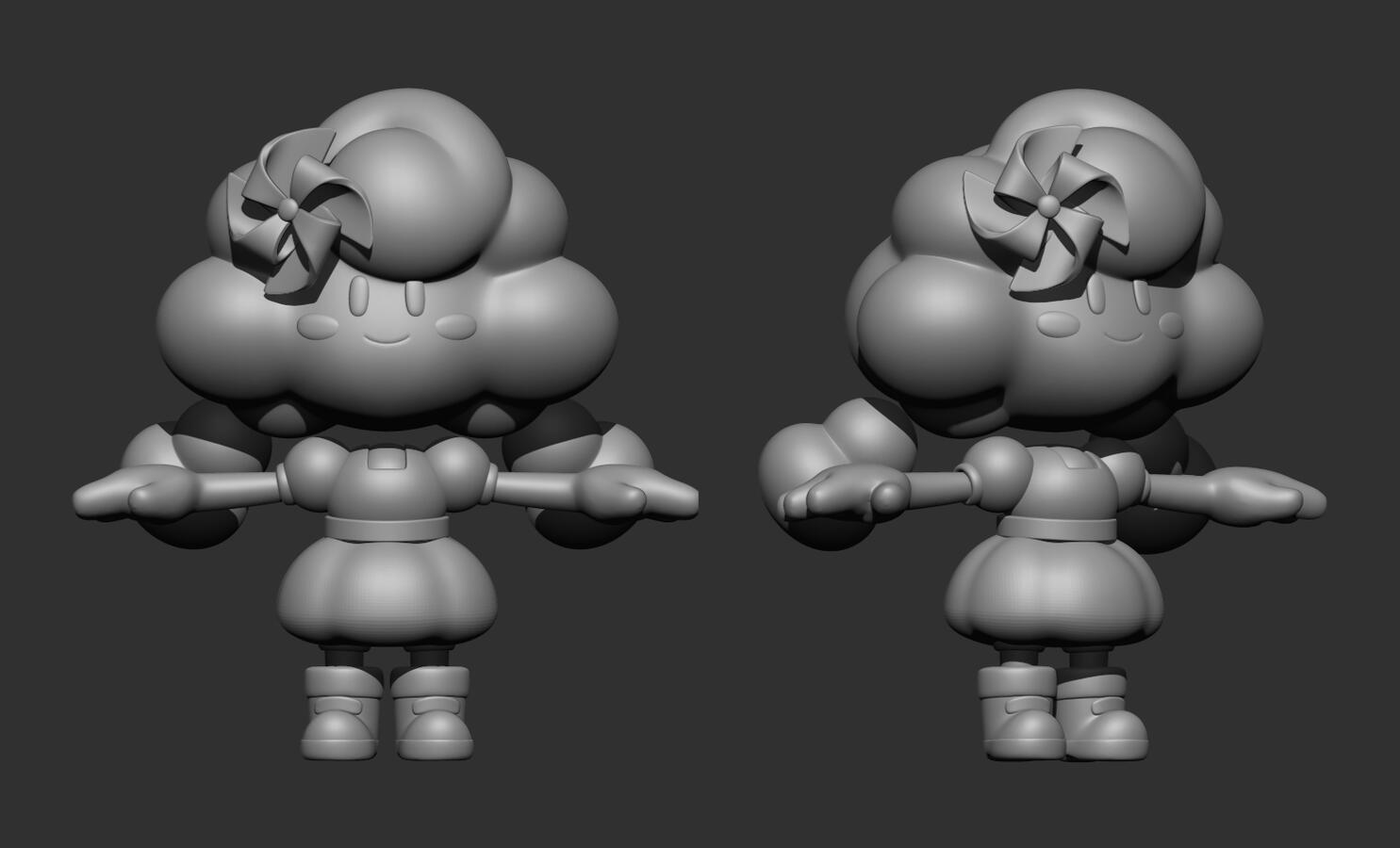 Windy Highpoly Sculpt