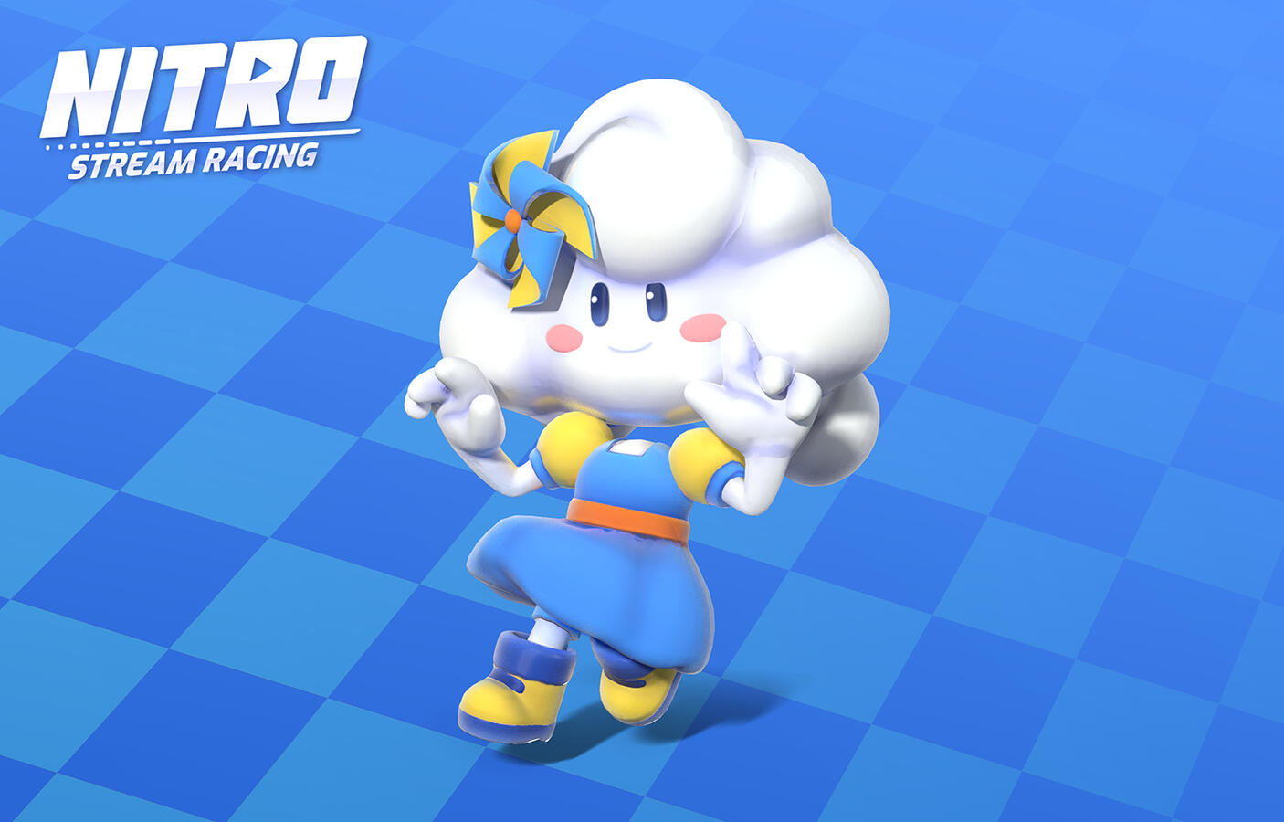 &quot;Windy&quot; Player character for Nitro: Stream Racing
