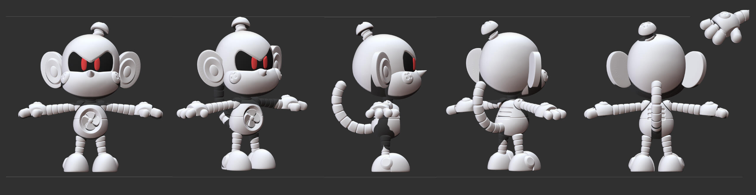 Mecha-Kiki Highpoly Sculpt